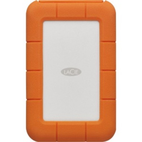 LaCie Rugged SECURE 2TB Portable External Hard Drive with AES-256 Encryption & Data Recovery