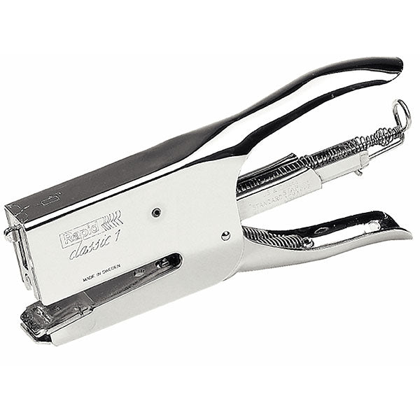 Rapid Plier K1 Chrome C/S 0172990, durable staple gun with adjustable anvil, staples up to 50 sheets, ideal for home and office.