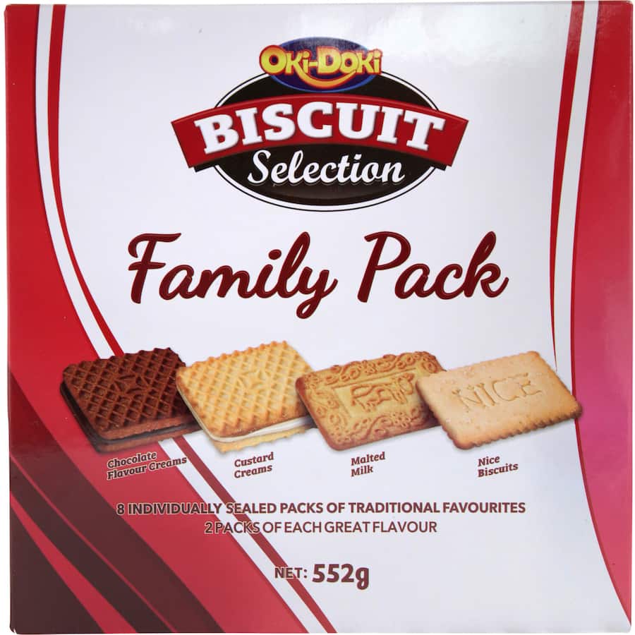 Oki Doki Biscuits Selection - 552g