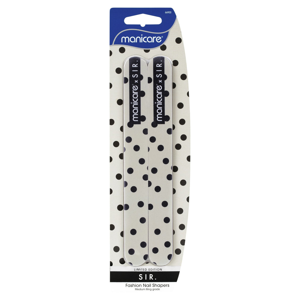 Manicare Nail Shapers Fashion Medium 2 Pack