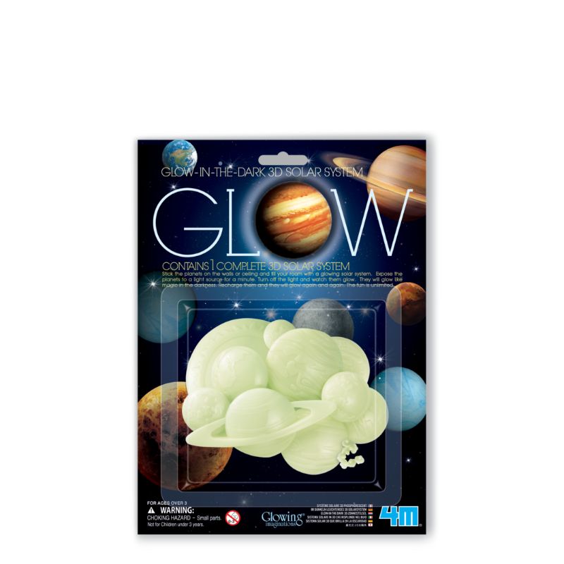 Glow in the Dark 3D Solar System