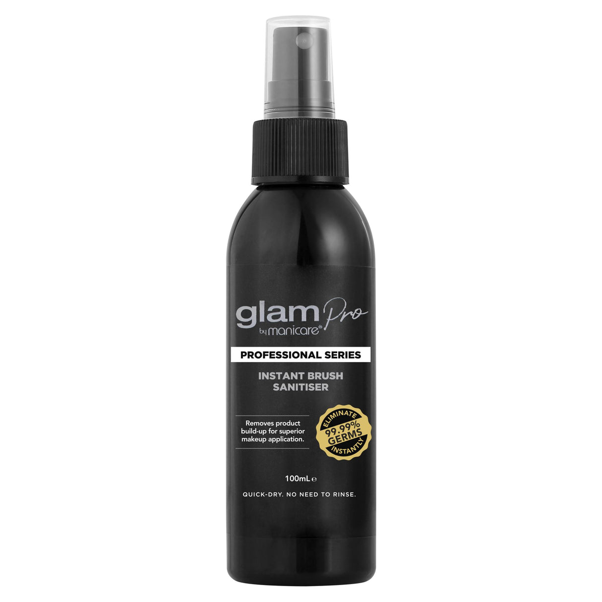 Glam by Manicare® Pro Instant Brush Sanitiser