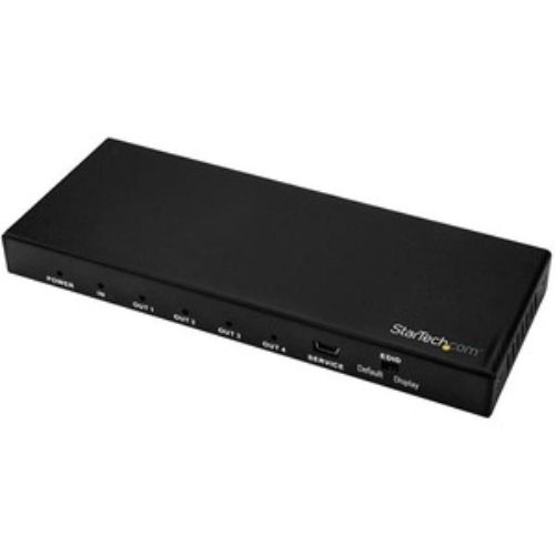 StarTech 4-Port HDMI Splitter - 4K 60Hz, 4096x2160, HDCP 2.2, Ideal for Gaming & Digital Signage