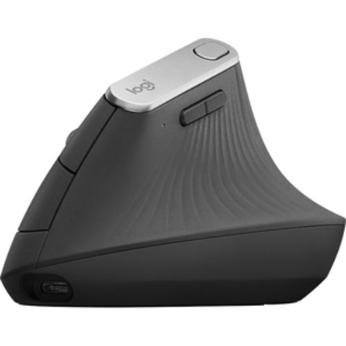 Logitech MX Vertical Ergonomic Mouse - Optical, 4000 DPI, Wired/Wireless, Bluetooth Connectivity