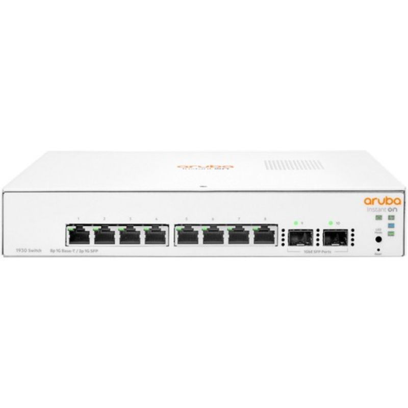 HPE Aruba Instant On 1930 8G 2SFP Gigabit Smart-Managed Switch for Small Businesses