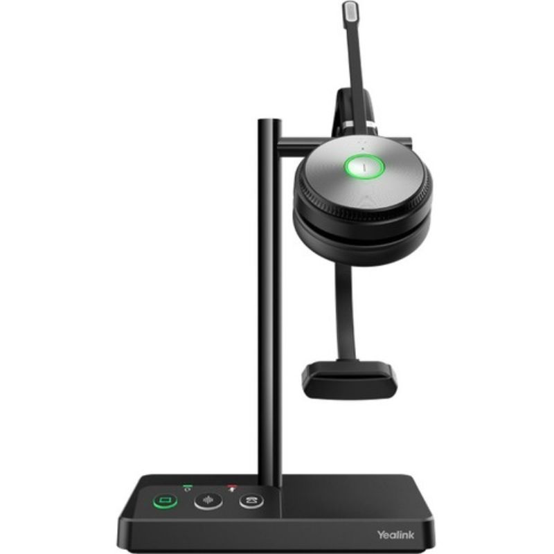 Yealink WH62 Monaural Headset for Microsoft Teams - Over-the-Head Design with BusyLight