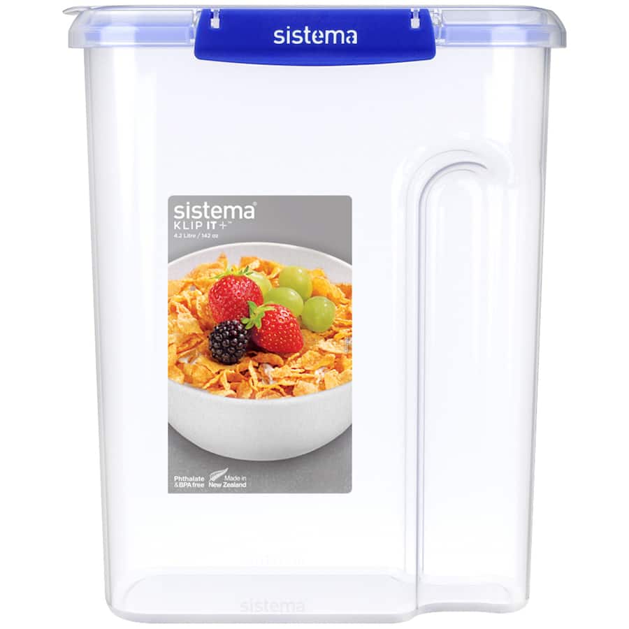 Sistema Klip It Plus Container Cereal Storer 4.2L