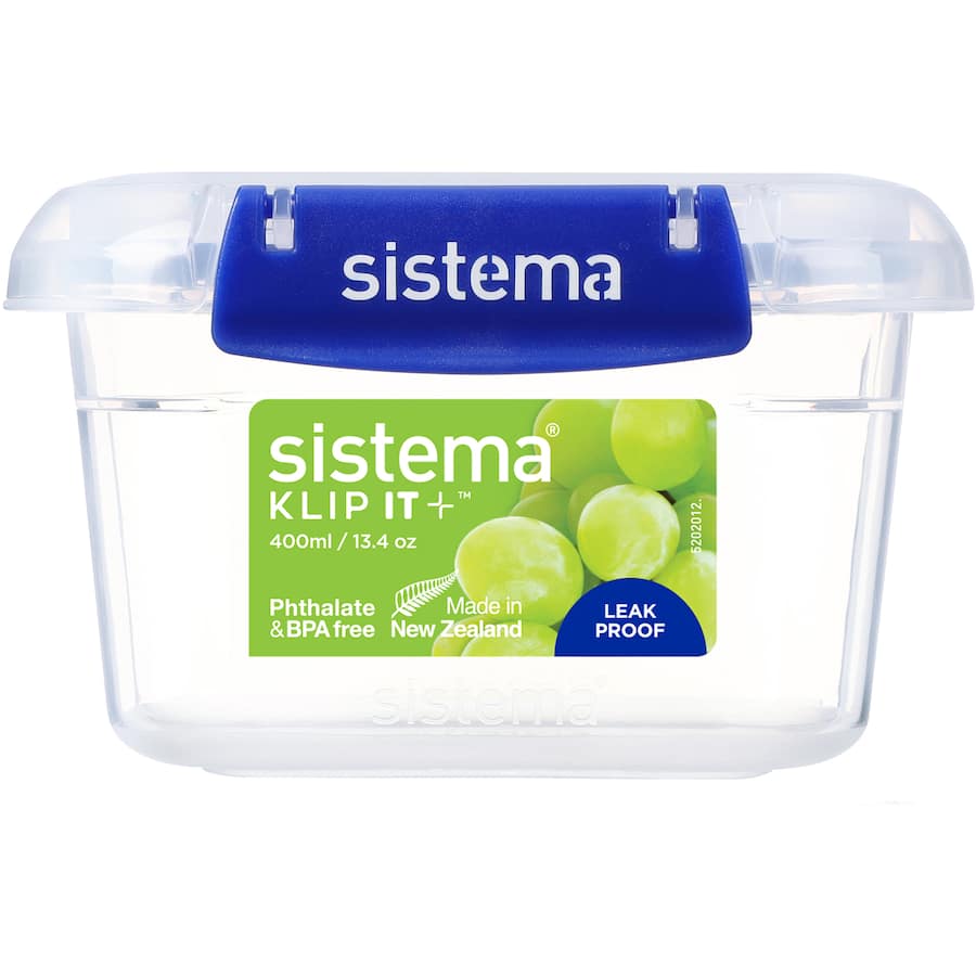 Sistema Klip It Container Rectangle 400mL