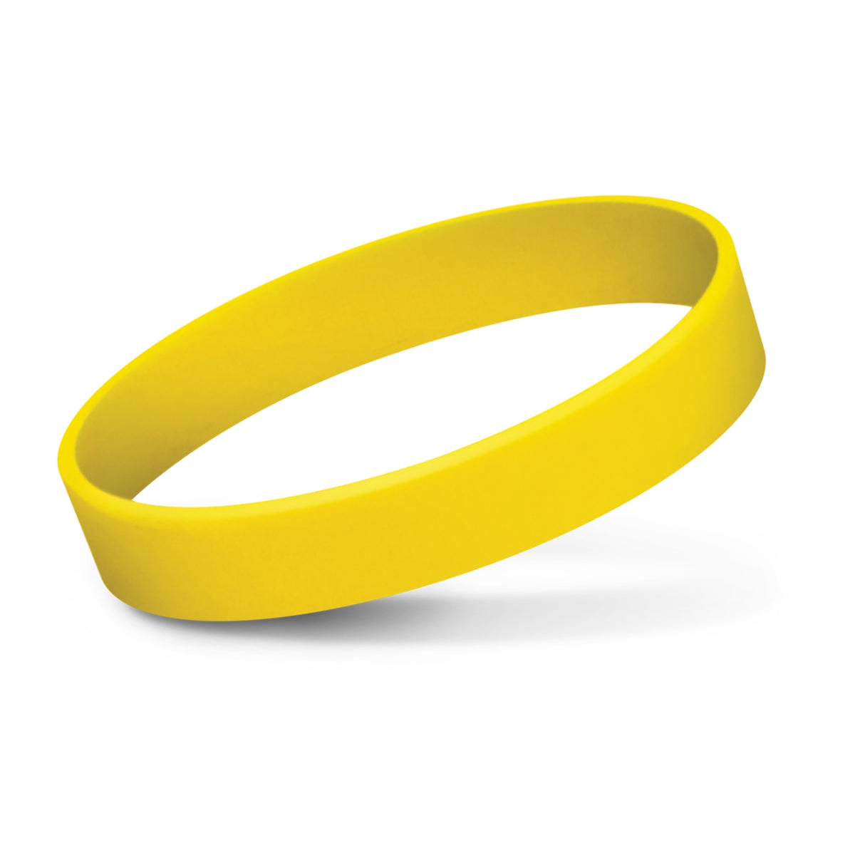Silicon/ Silicone Wristbands  - 10 Units YELLOW
