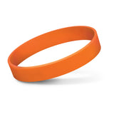 Silicon/ Silicone Wristbands  - 10 Units ORANGE