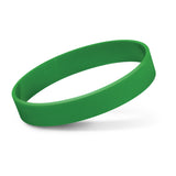 Silicon/Silicone Wristbands -10 Units DARK GREEN