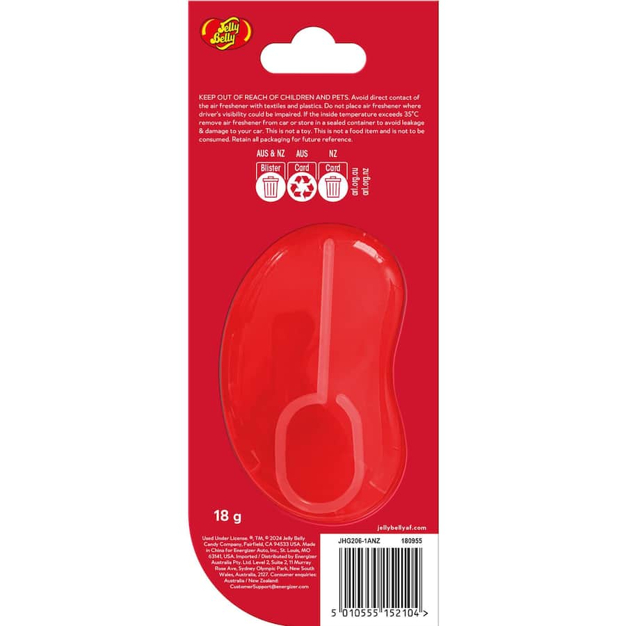 Jelly Belly Car Freshener Very Cherry 18g