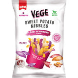 Vege Chips Potato Nibbles Salt & Vinegar 75g