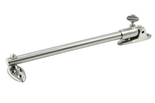 Telescopic Stay 200mm - Side Hung Window - Satin Nickel Plated