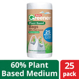 Multix Greener Plant Based Kitchen Tidy Bag Medium 25pk