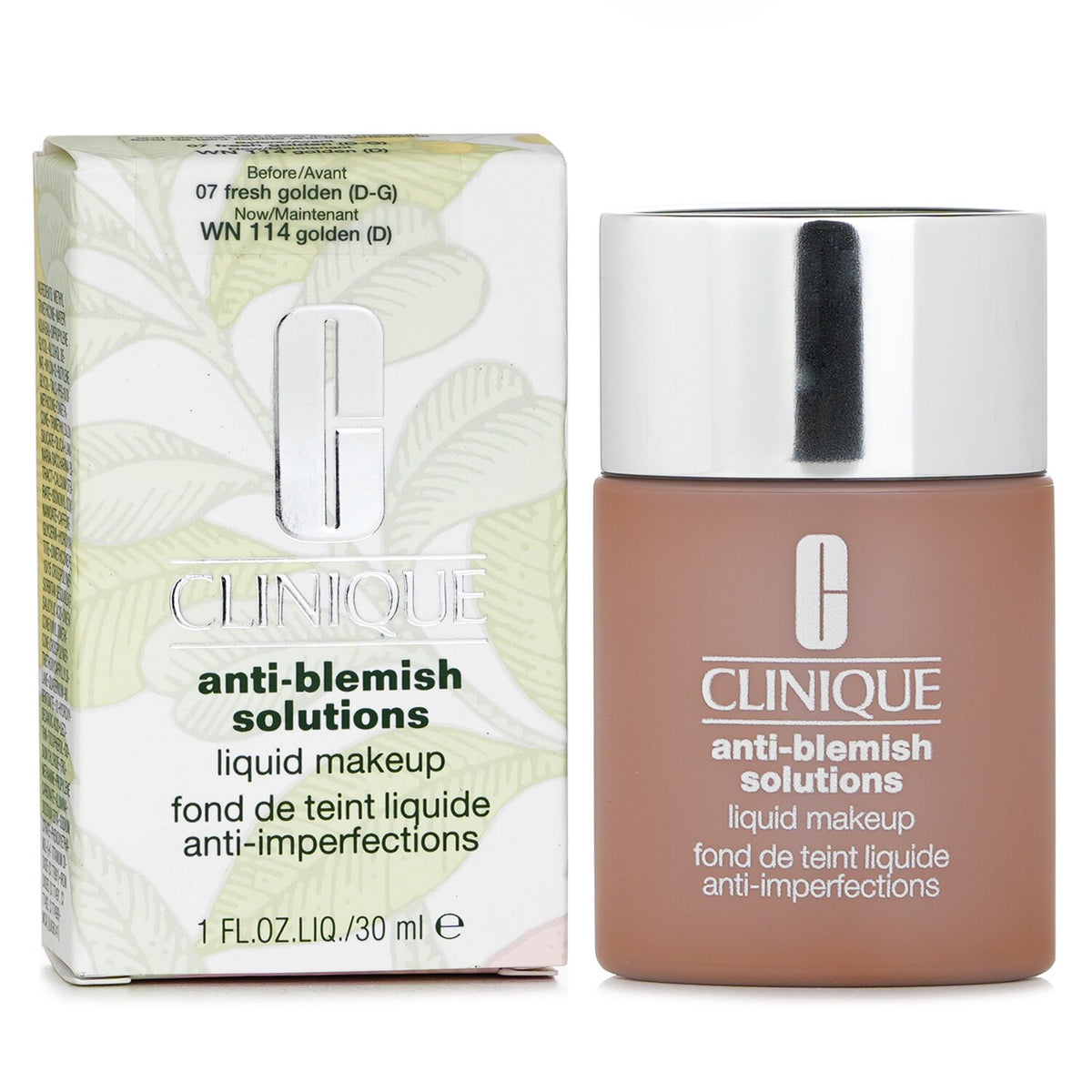 Clinique - Anti Blemish Solutions Liquid Makeup - # 07 Fresh Golden  - 30ml/1oz