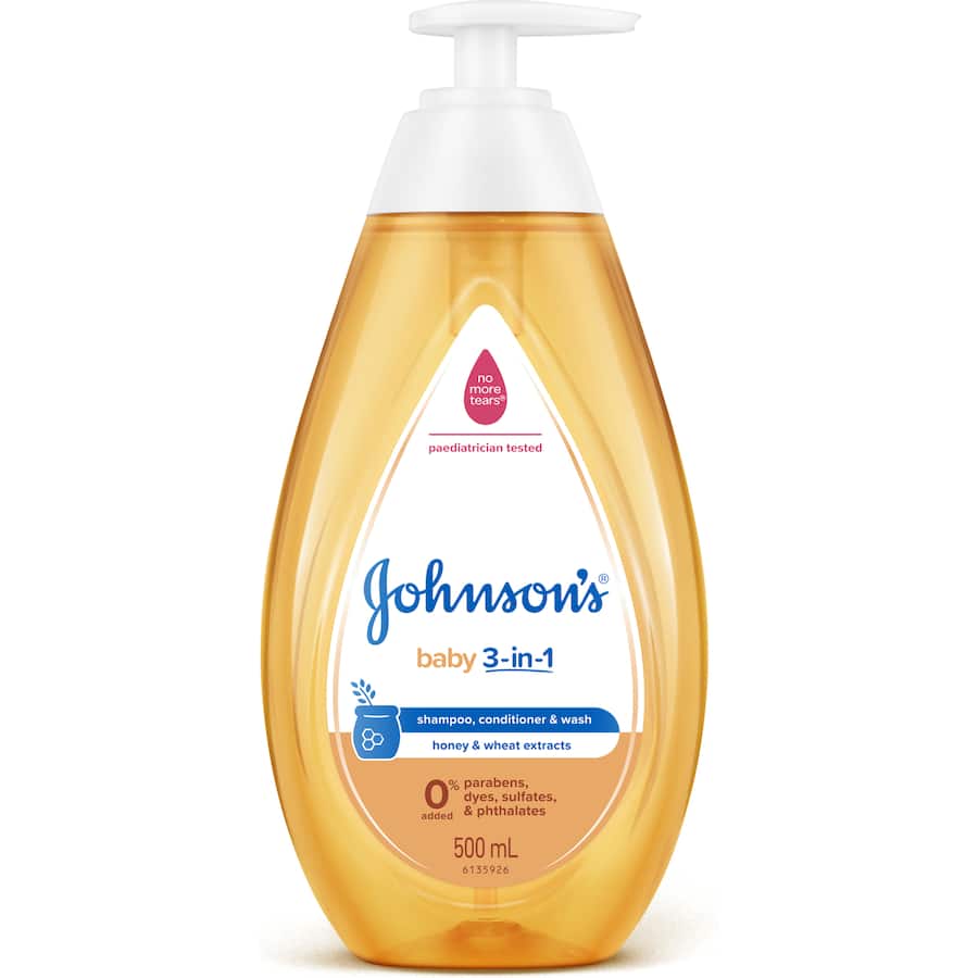 Johnsons Baby Shampoo & Conditioner  500mL