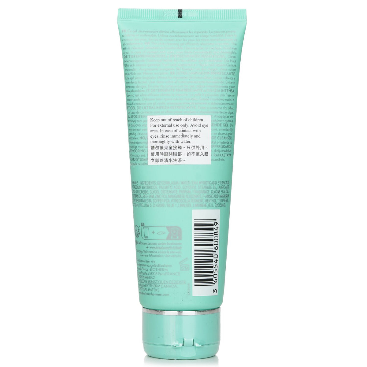 Biotherm - Homme Aquapower Cleanser  - 125ml/4.22oz