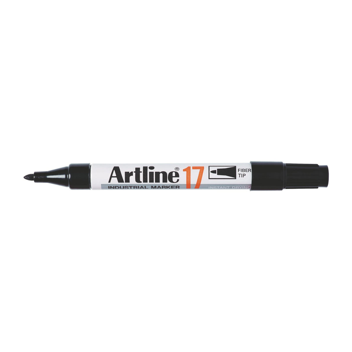 Artline 17 Industrial Permanent Marker 1.5mm Bullet Nib Black -12 units