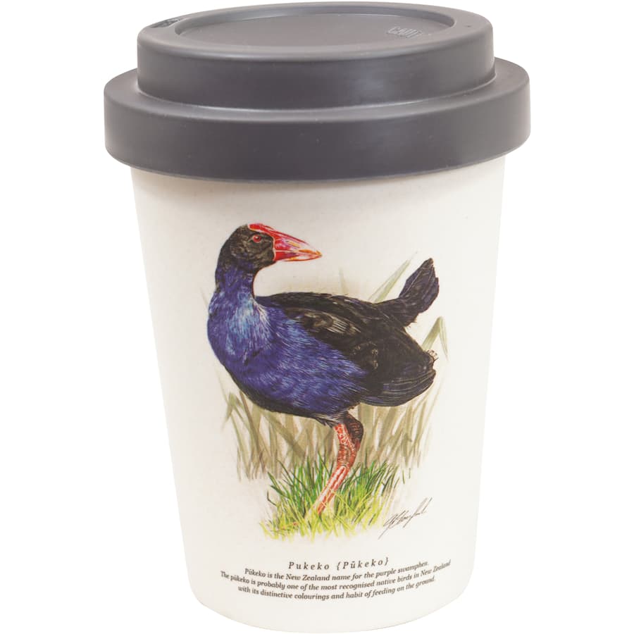 Food Guru Mugs Bamboo With Lid Each