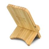 Wireless Charging Stand (Bamboo Natural)