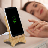 Wireless Charging Stand (Bamboo Natural)