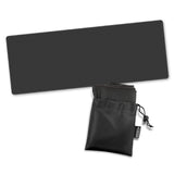 Cooling Towel - RPET Black (20 Units)
