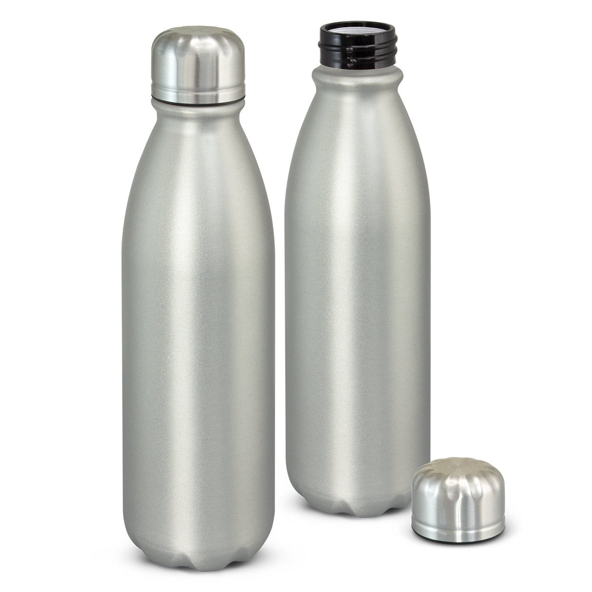 Aluminium Bottle - Mirage Silver Matte (12 Units)