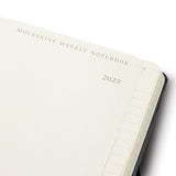 Moleskine 2027 A5 Weekly Hardcover Planner With Elastic Closure