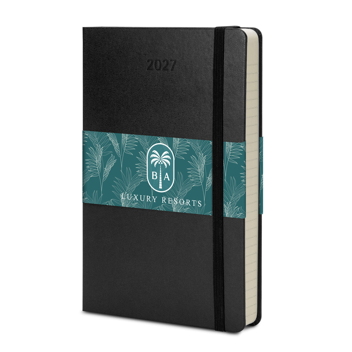 Moleskine 2027 A5 Daily Hardcover Planner With Elastic Closure