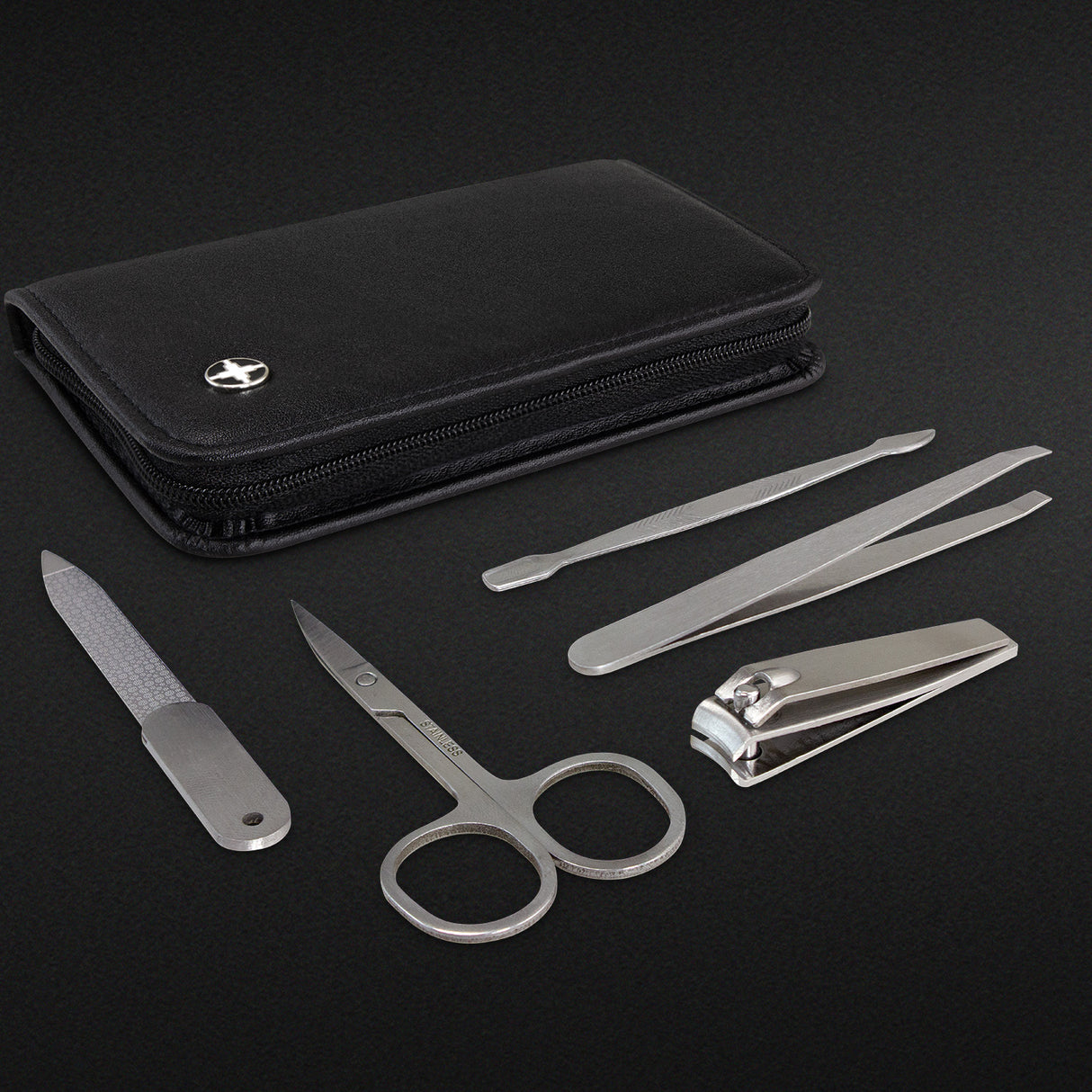 Manicure Set - Swiss Peak (Black)