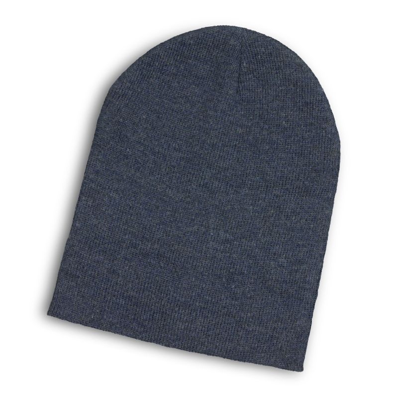 Beanie - Heather Slouch Navy (10 Units)