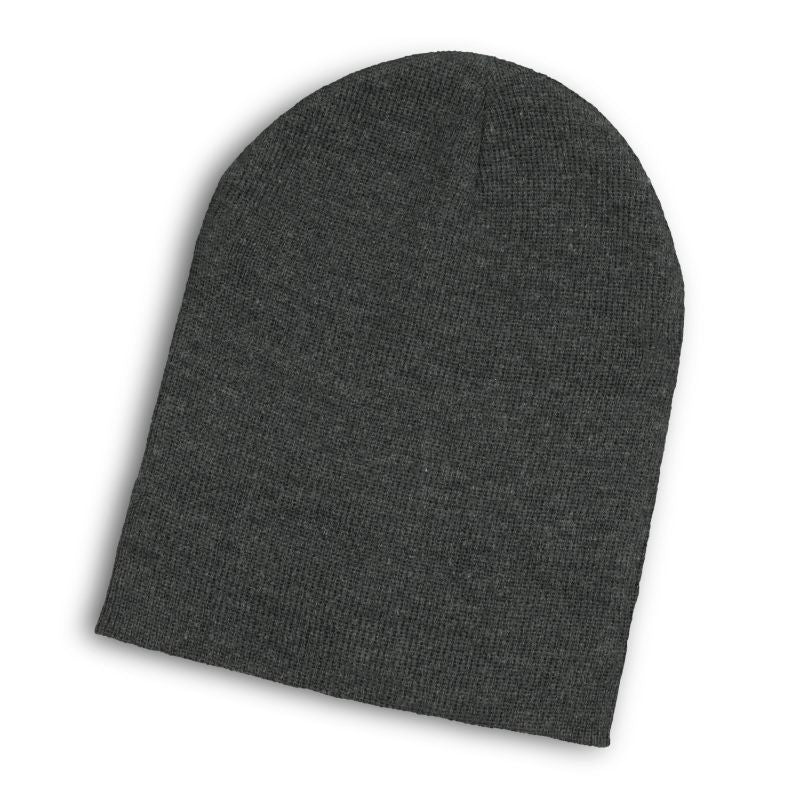 Beanie - Heather Slouch Charcoal (10 Units)