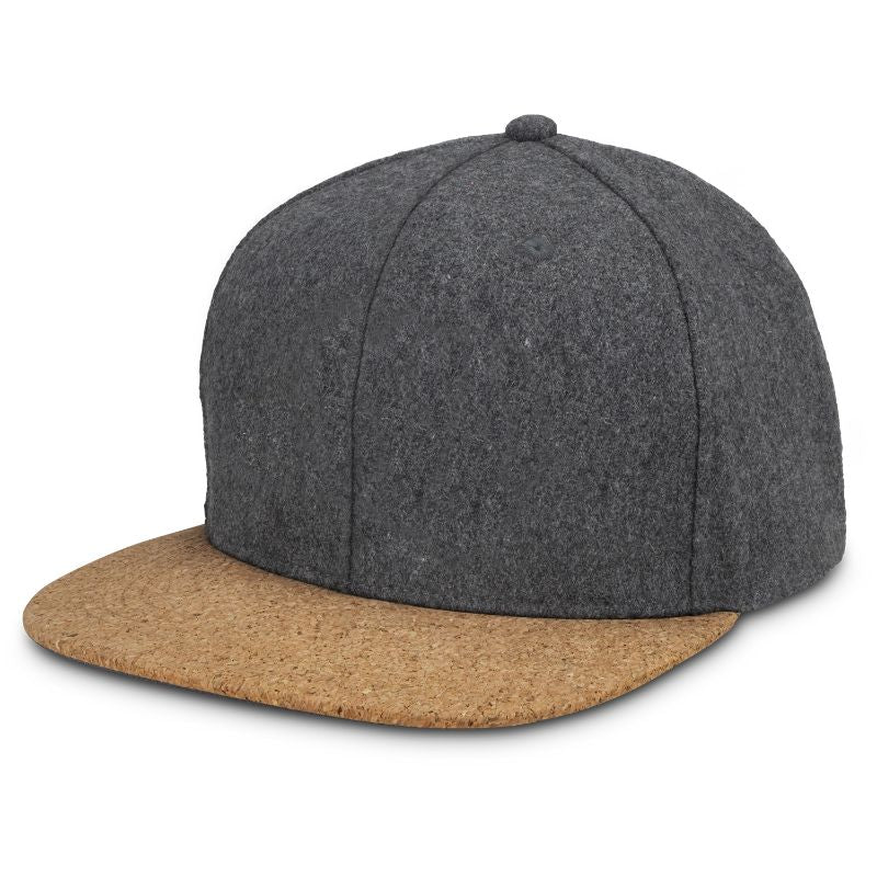 Cap - Anchor Flat Peak Charcoal (6 Units)