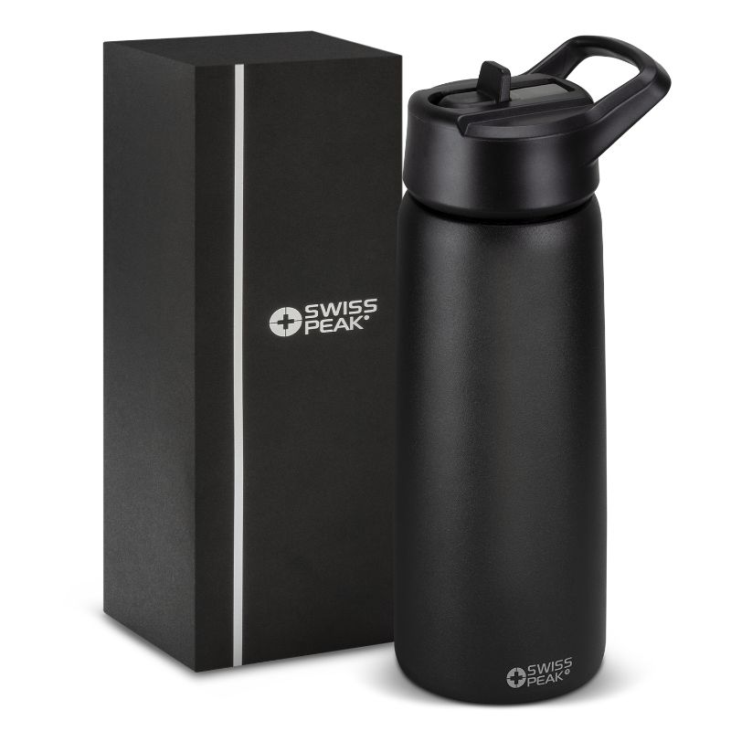 Vacuum Bottle - Swiss Peak Stealth Black (Set of 3)