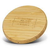 Bamboo Wireless Charger - Vita Round (Natural)