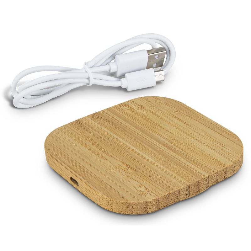Wireless Charger - Square Vita Bamboo