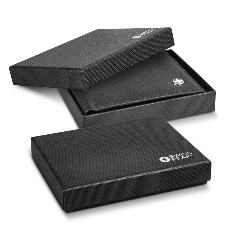 Wallet - Swiss Peak Anti Skimming (Black)