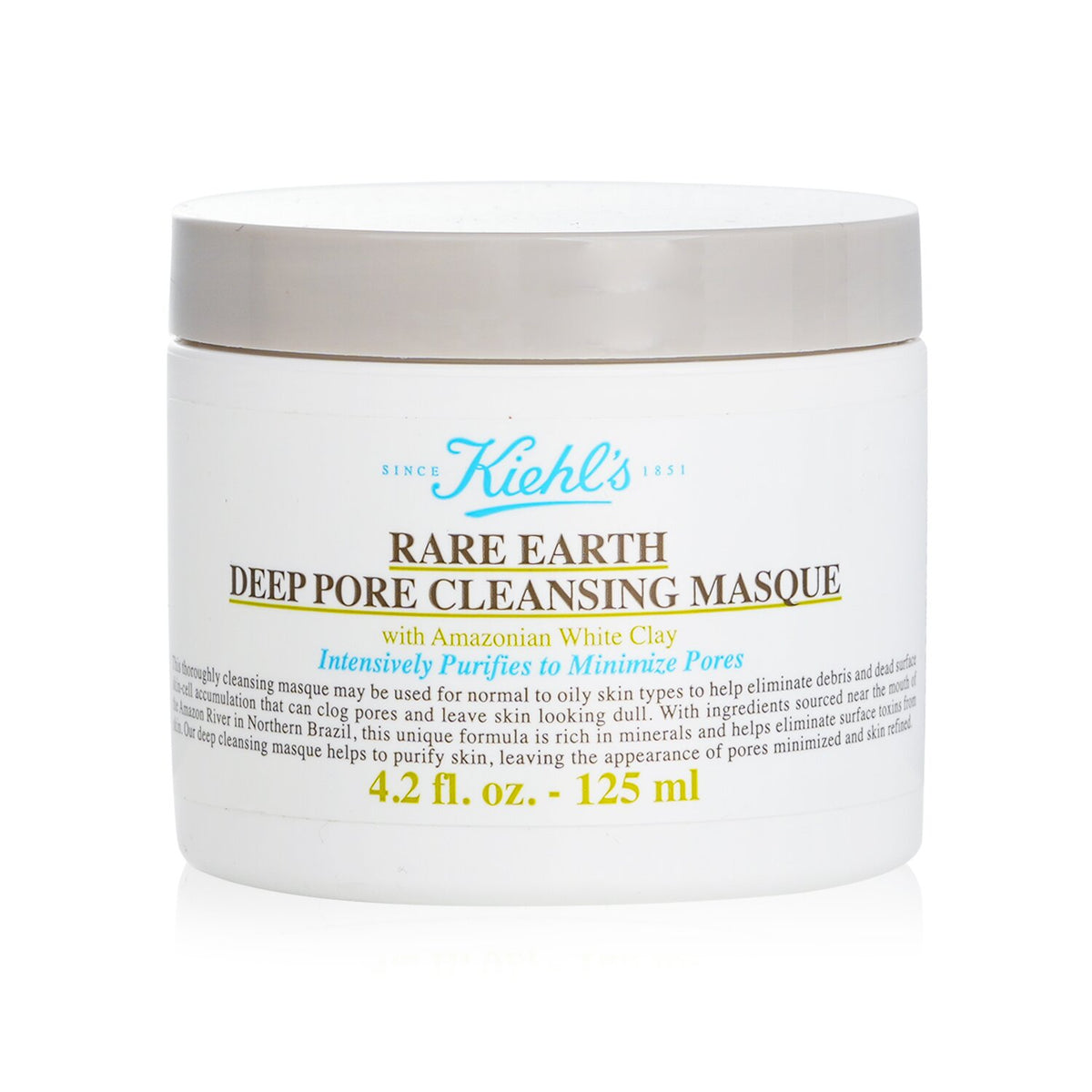 Kiehl's - Rare Earth Deep Pore Cleansing Masque  - 125ml/4.2oz