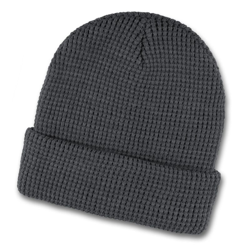 Beanie - Galway Waffle Charcoal (10 Units)