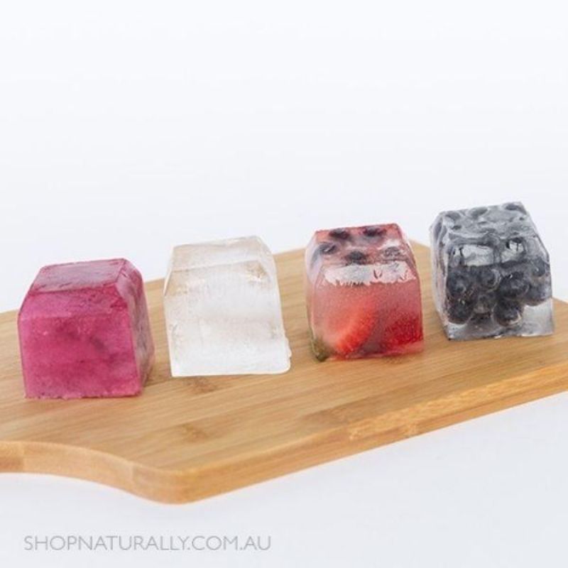Avanti Silicone 6 Cup King Ice Cube Tray Red