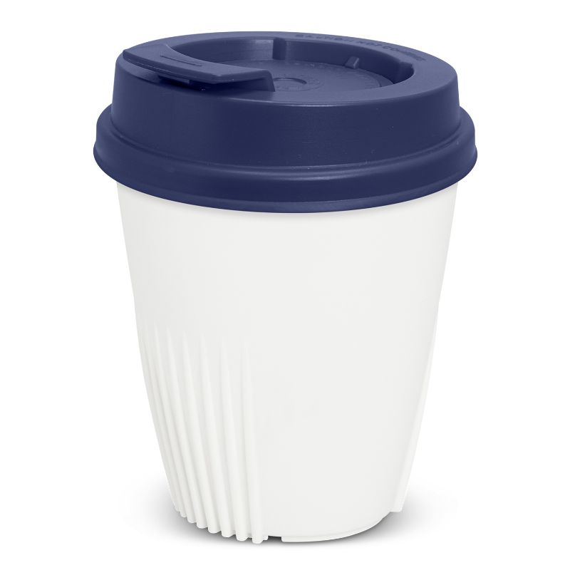 IdealCup - 355ml White/ Navy (Set of 6)