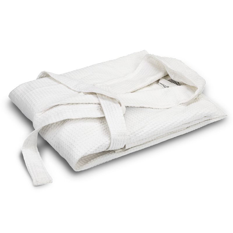 Waffle Bathrobe - Rochester White (Large)