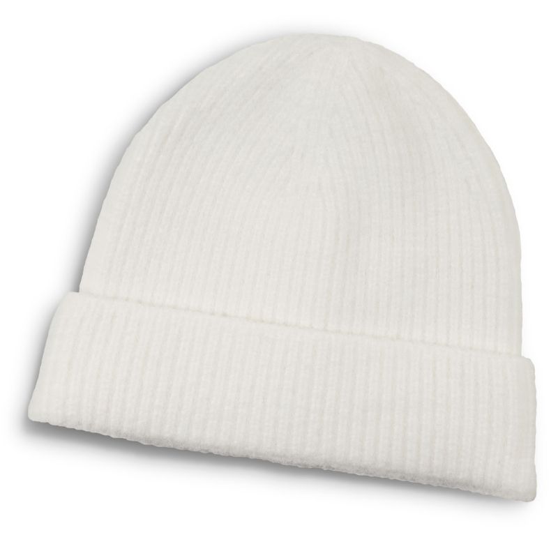 Beanie - Avalanche Brushed White (6 Units)