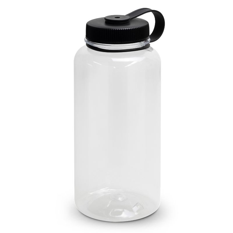 Mountaineer Bottle - Clear/Black (6 Units)
