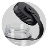 Mountaineer Bottle - Clear/Black (6 Units)