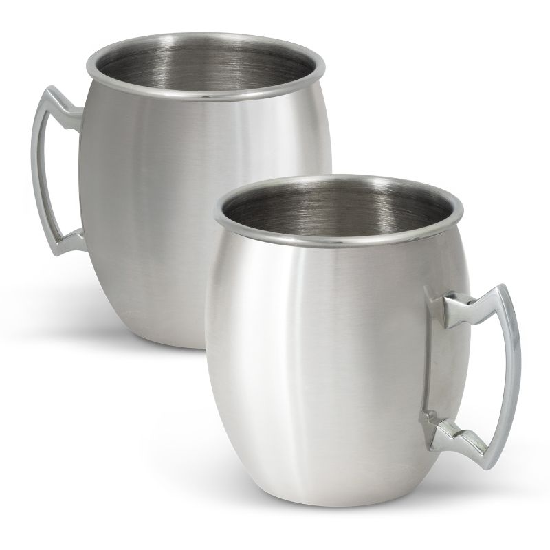 Cossack Mule Mug - Silver (3 Units)