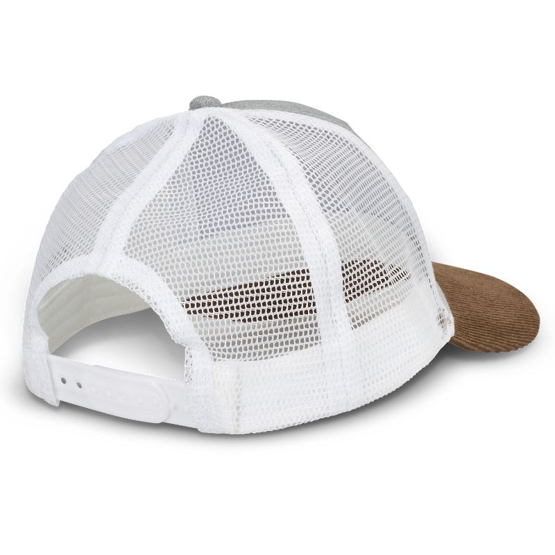 Cap - Galloway Corduroy Peak Grey/Brown (6 Units)