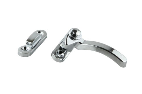 Right Hand Split Rail Fastener with Packer - Chrome Plated