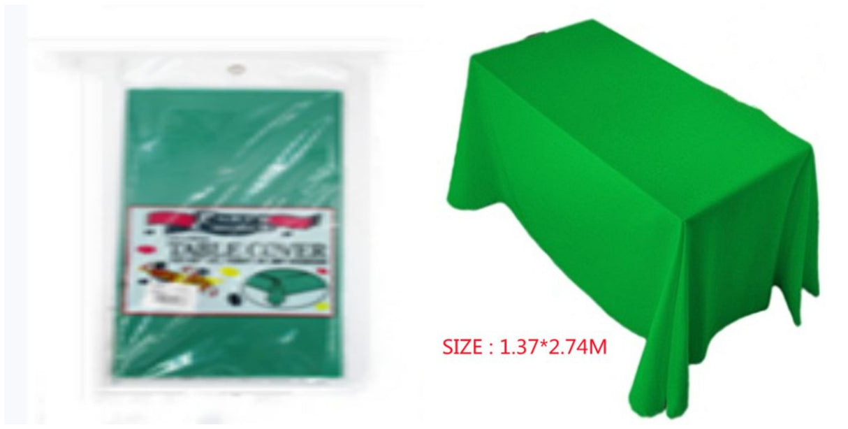 Tablecloth 2.71m Green (Set Of 6)